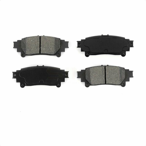 Sim Rear Semi-Metallic Disc Brake Pads For Toyota Highlander Sienna Lexus RX350 Prius V GS350 SIM-1391